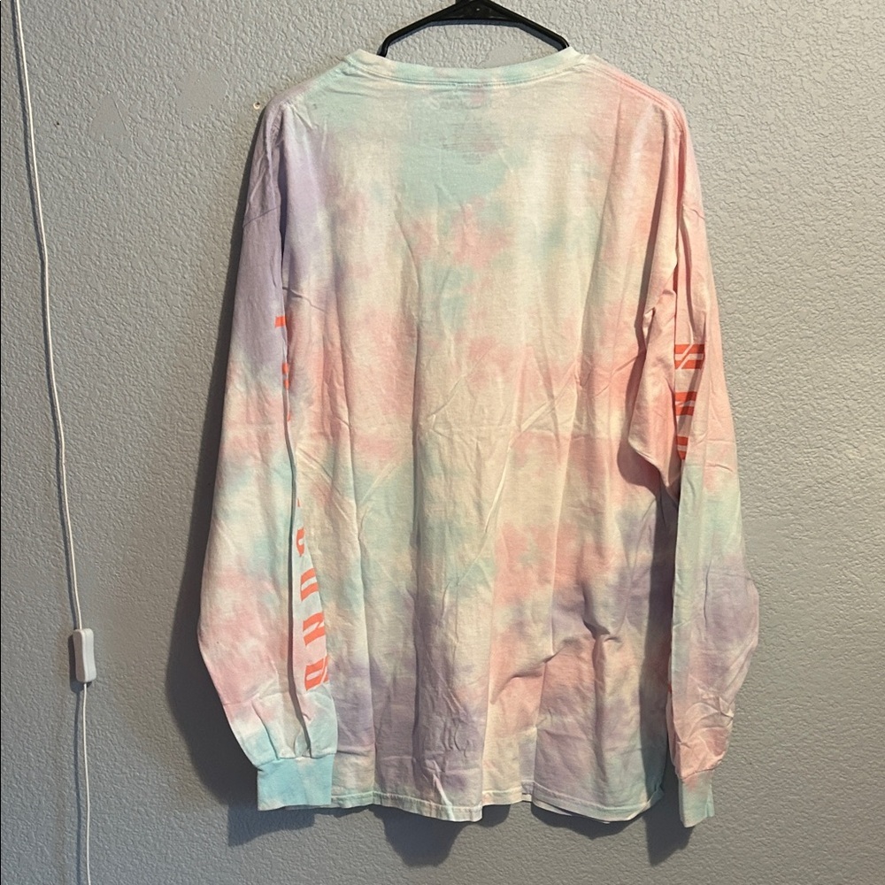 Fashion Nova Butterfly Long Sleeve Tee - Pastel Tie-Dye - Picture 5 of 5